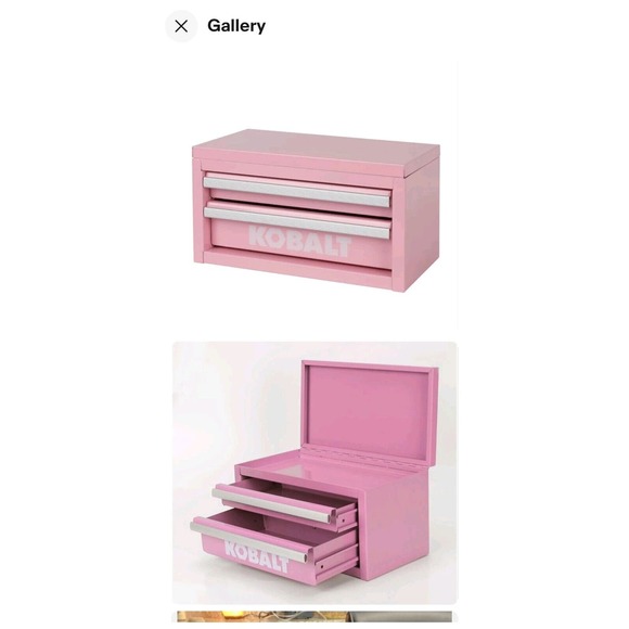 Brand New Pink 25th Anniversary Kobalt‎ Mini Tool Box - Picture 4 of 4